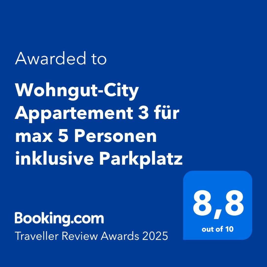 Wohngut-City Appartement 3 Fuer Max 5 Personen Inklusive Parkplatz 哈根 外观 照片